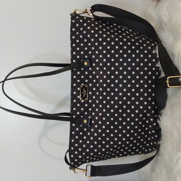 kate spade Handbags - Large Kate Spade Polka Dot Tote